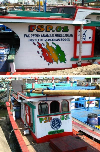 Kapal ikan 10GT Departemen Pemanfaatan Sumberdaya Perikanan (PSP) Fakultas Perikanan dan Ilmu Kelautan (FPIK) Institut Pertanian Bogor (IPB)